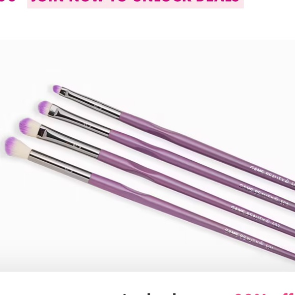 GAME BEAUTY - Eyeshadow Brush Set - Picture 3 of 3